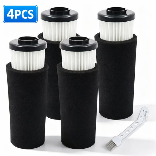 4 Pack F112 Vacuum Filter Replacement, Washable Pre-Motor Vacuum Filter, Replacement Vacuum Filters for Upright Cleaners