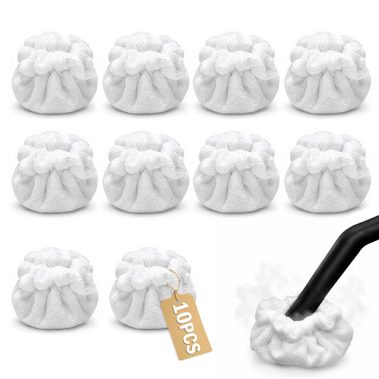 Steam Cleaner Bonnet, Microfiber Bonnet Pads Compatible with Dupray Steam Cleaner, McCulloch & Awasky, Cleaner Accessories & Mop Pads