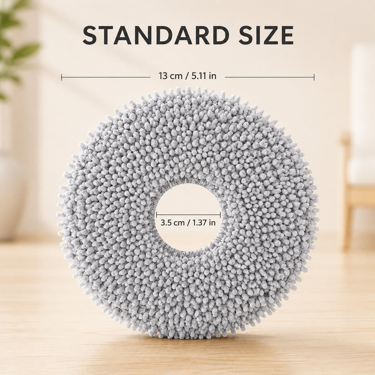 8 Pack Microfiber Mop Pads for Q Revo Series, QV 35A/35S, S5V and Saros 10R Robot Vacuums