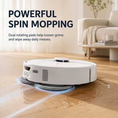 8 Pack Microfiber Mop Pads for Q Revo Series, QV 35A/35S, S5V and Saros 10R Robot Vacuums